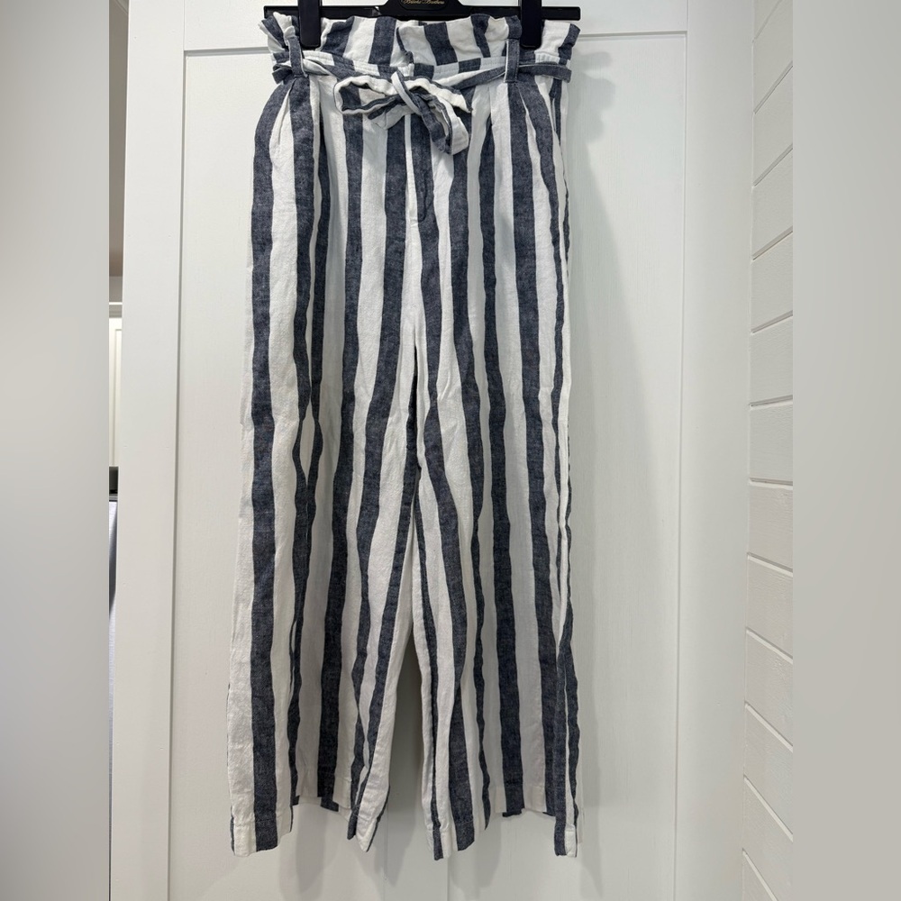 Olivaceous‎ Striped Pants